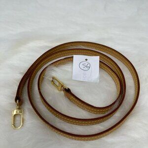 370 Pre Owned Authentic Vintage Louis Vuitton Vachetta Leather Bag Strap 47"